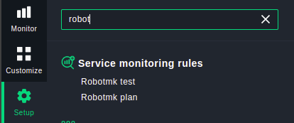 Search for robot